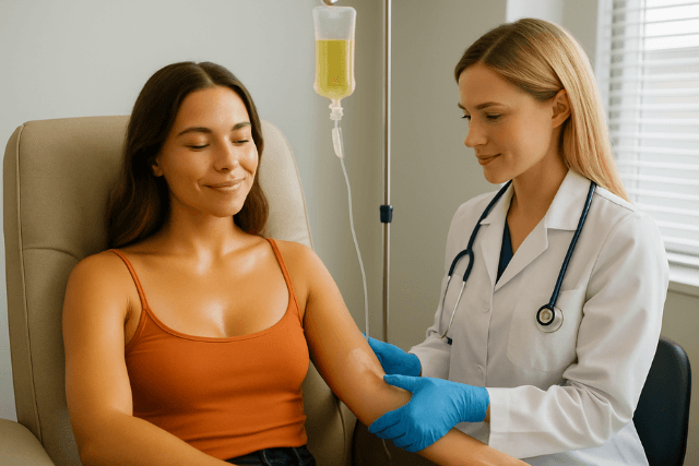 How IV Hydration Boosts Skin Glow